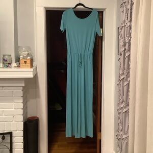 Light Blue Jumpsuit Long